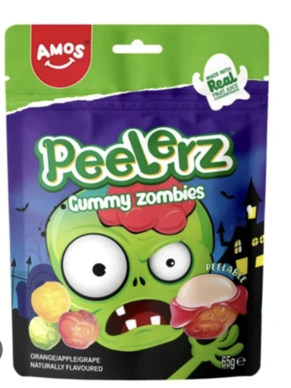PEELERZ GUMMY ZOMBIES 65 G PEELERZ GUMMY ZOMBIES 65 G