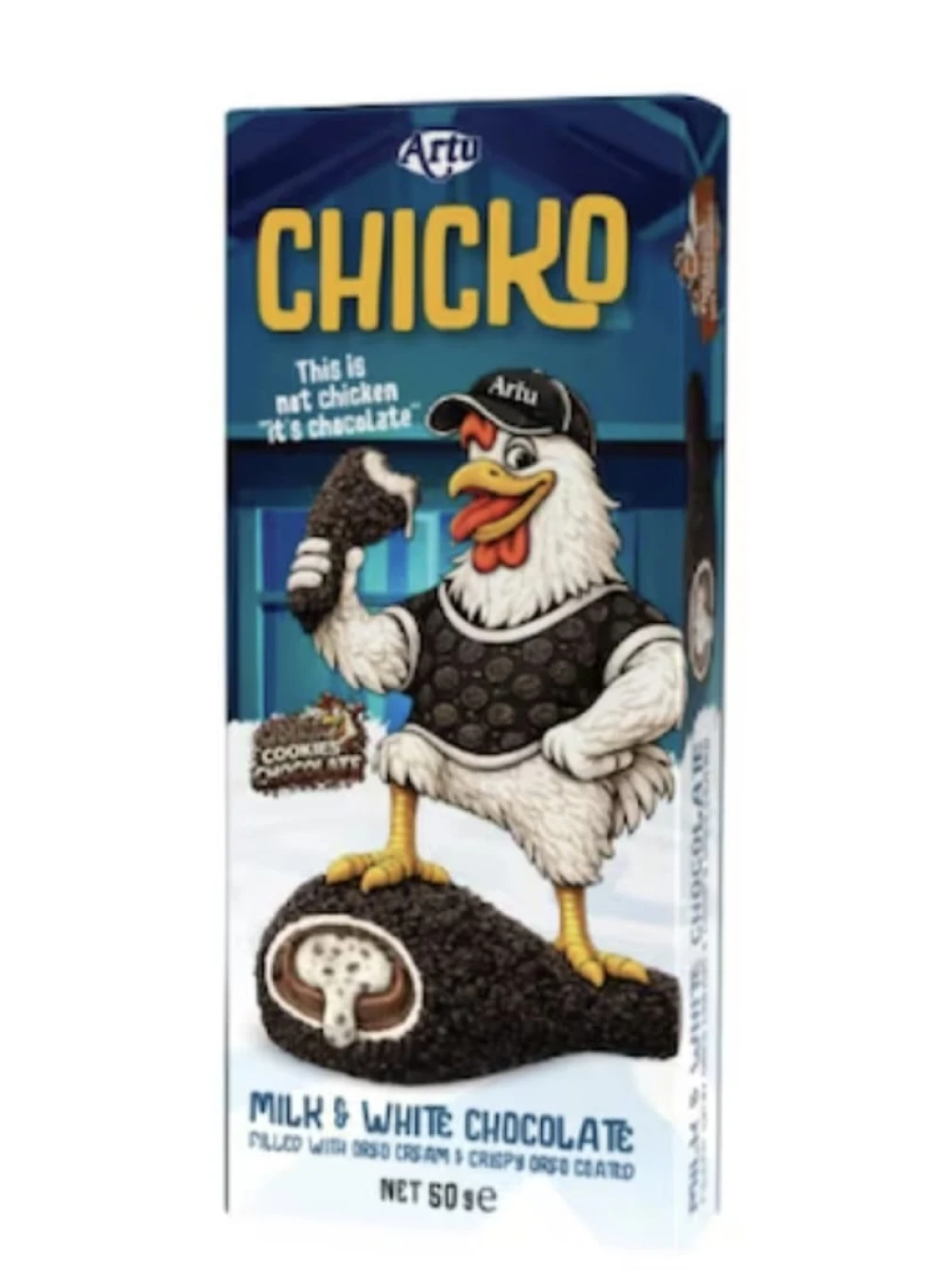 CHICKO CHOCOLATE OREO FLAVOR 50 G CHICKO CHOCOLATE OREO FLAVOR 50 G