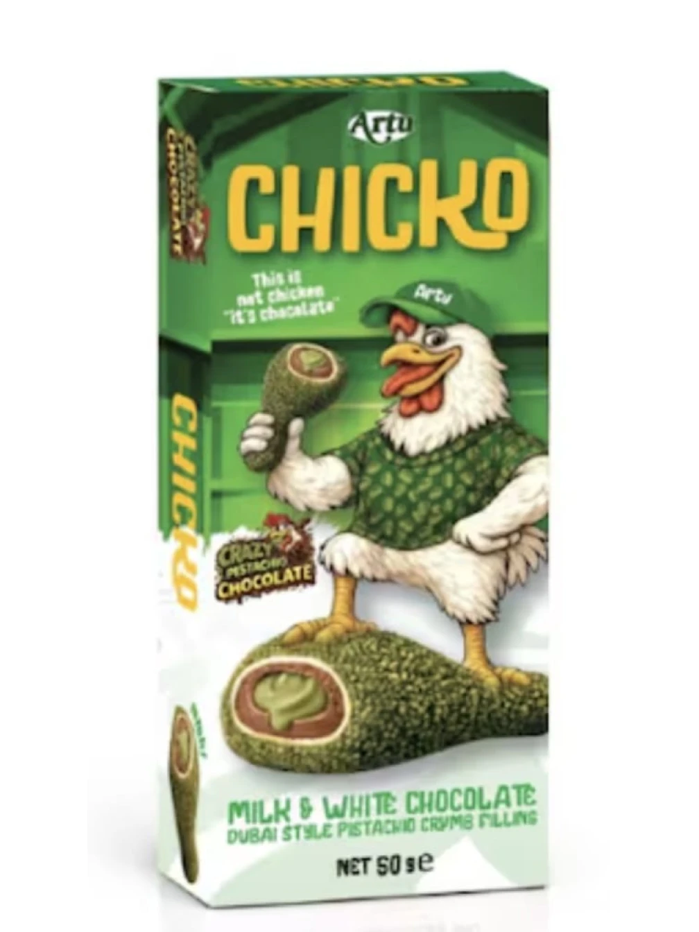 CHICKO CHOCOLATE PISTACHIO 50 G