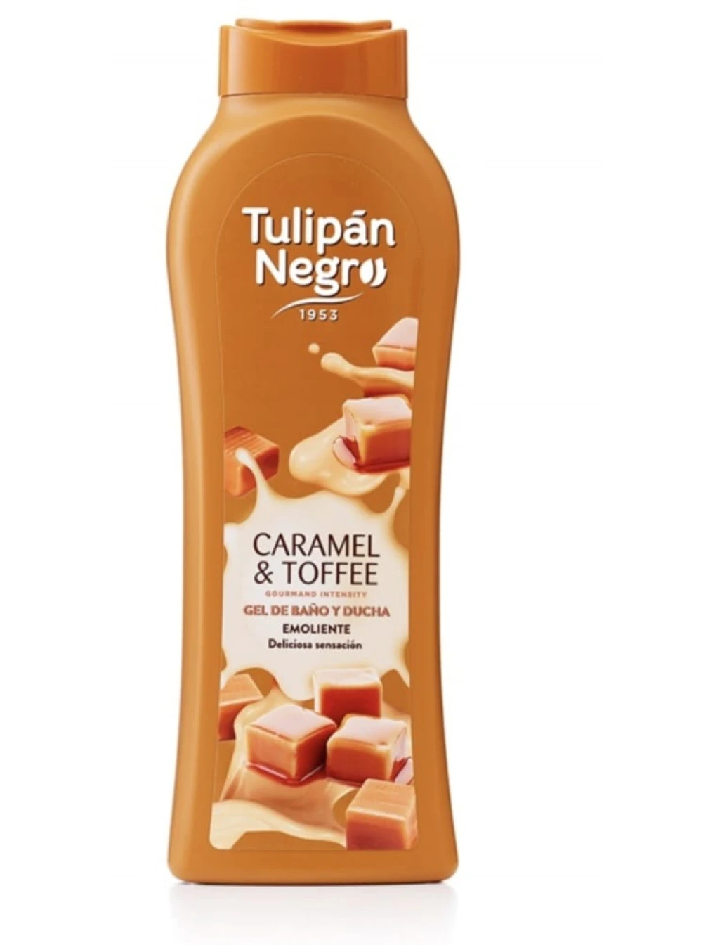 TULIPÁN NEGRO GEL DE DUS CARAMEL & TOFFEE 650 ML