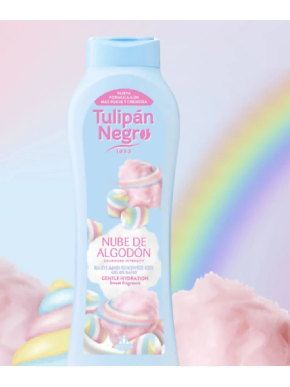 TULIPÁN NEGRO GEL DE DUS NUBE DE ALGODON 650 ML TULIPÁN NEGRO GEL DE DUS NUBE DE ALGODON 650 ML