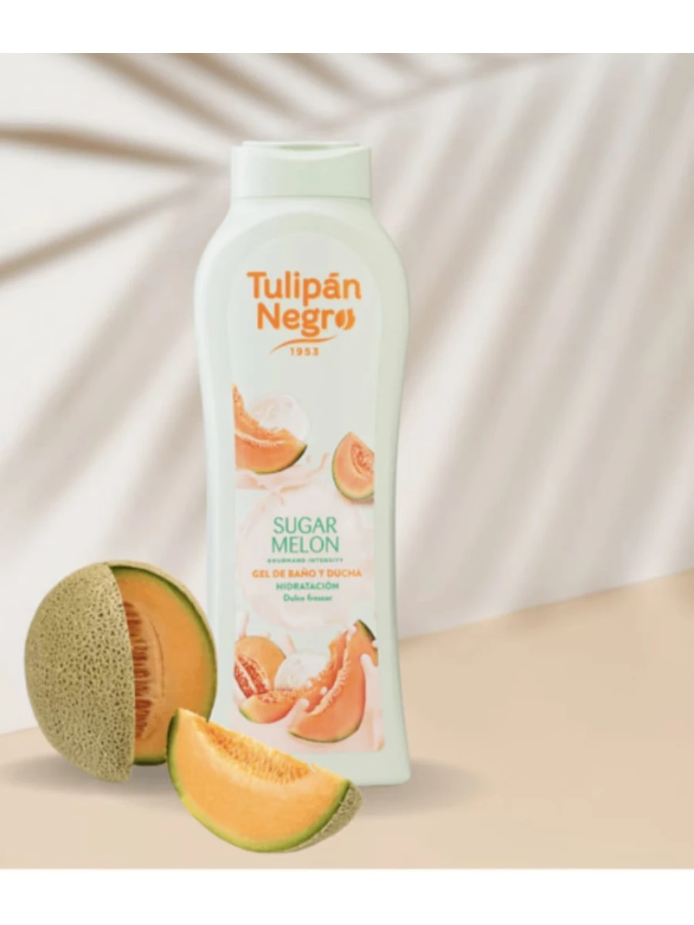 TULIPÁN NEGRO GEL DE DUS SUGAR MELON 650 ML TULIPÁN NEGRO GEL DE DUS SUGAR MELON 650 ML
