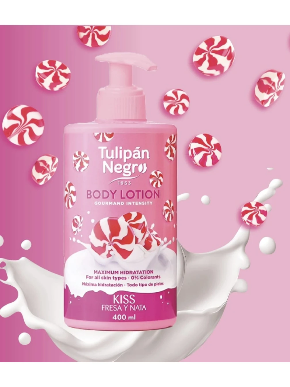 LOTIUNE DE CORP FRESA Y NATA 400 ML