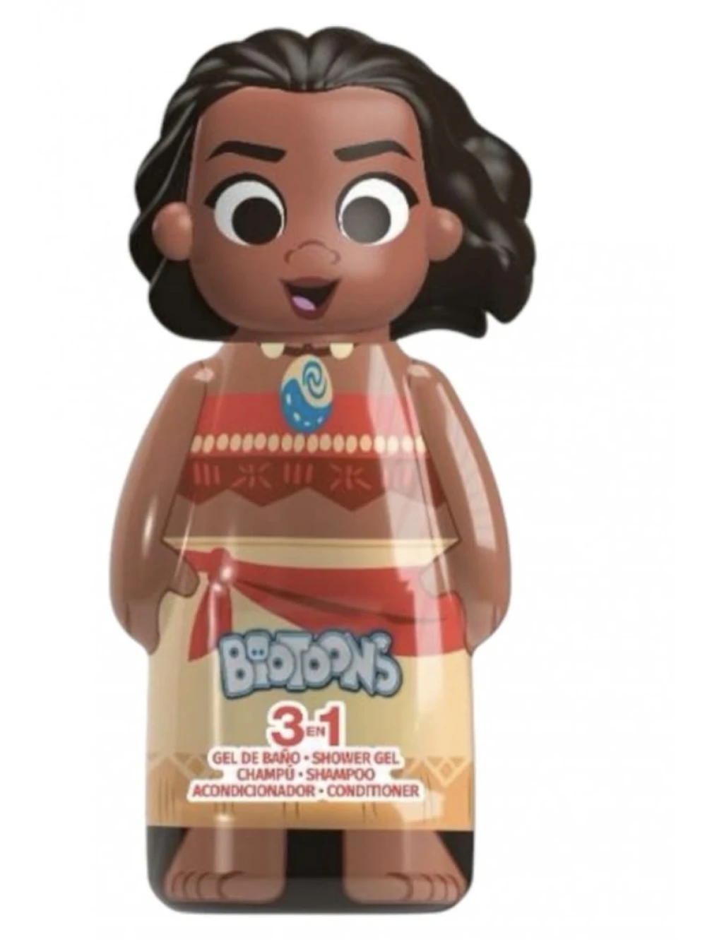 BIOTOONS PRINCESS VAIANA REF GEL DE DUS 3 IN 1/ 300 ML