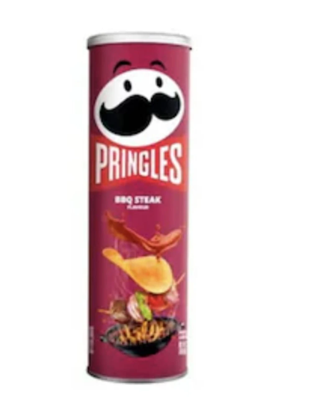 PRINGLES BBQ STEAK FLAVOUR 110 G PRINGLES BBQ STEAK FLAVOUR 110 G