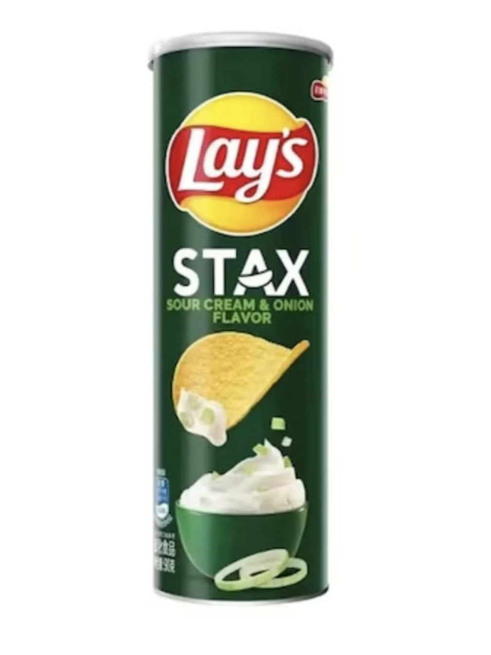 LAY'S STAX SOUR CREAM & ONION 90 G