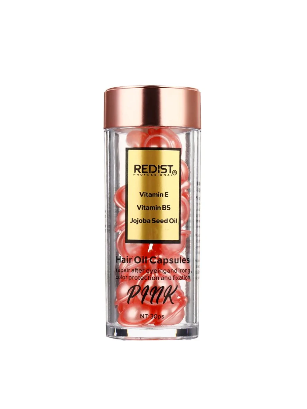 Capsule pentru par Pink Redist 30 buc.
