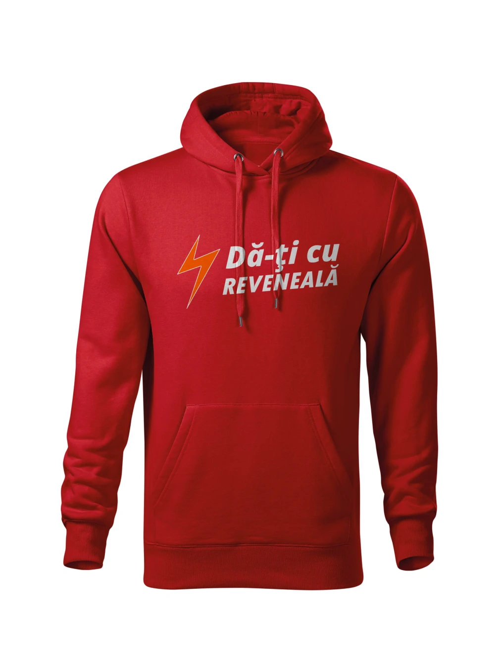 HANORAC UNISEX DA-TI CU REVENEALA - ROSU