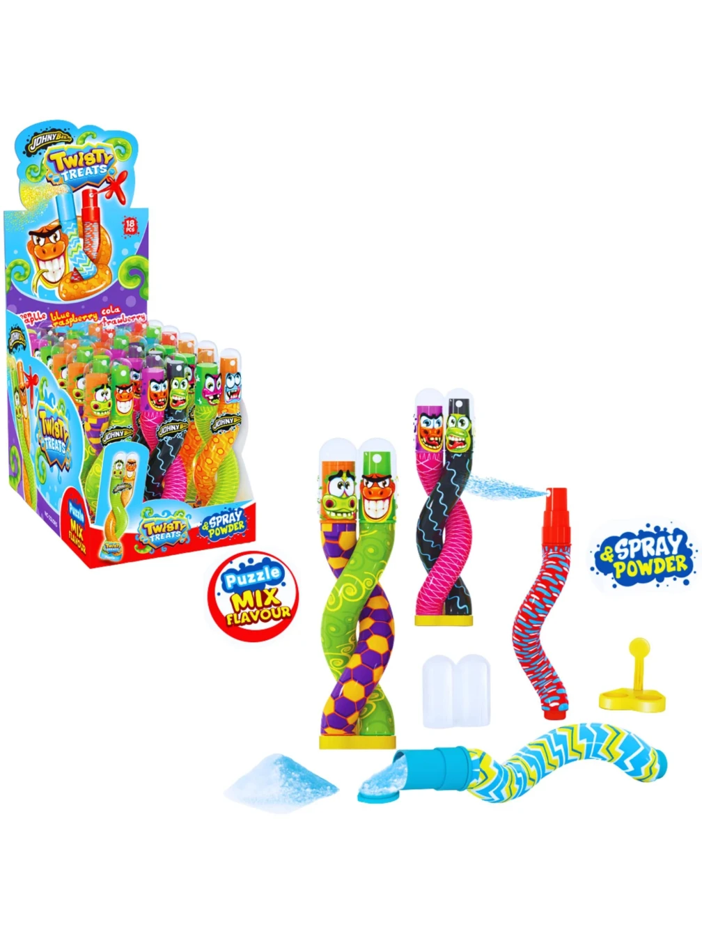 JOHNY BEE SPRAY TWIST TREATS