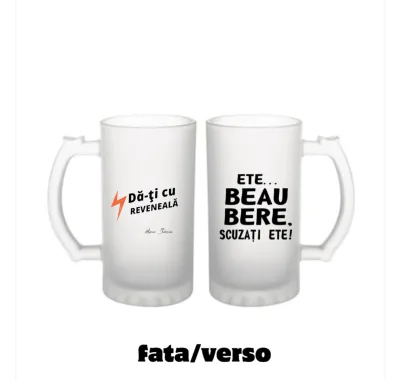 SET DE 2 HALBE BERE DA-TI CU REVENEALA