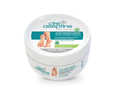 Cremă de îngrijire a picioarelor Cire Aseptine 150 ml