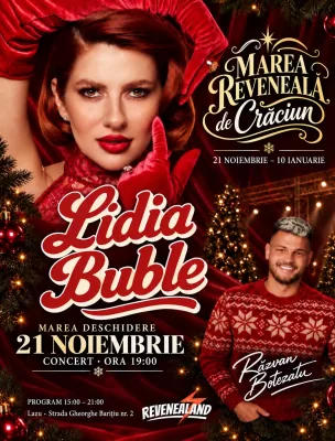 Bilet acces REVENEALAND – 21 noiembrie - Lidia Buble