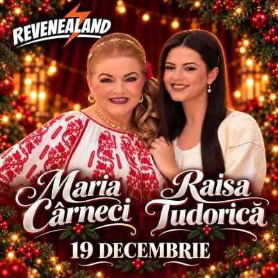 19.12.2026 - INVITAȚIE DE ACCES REVENEALAND • Invitat special: Maria Cârneci - Program 15:00–22:00 • Recital ora 19:00