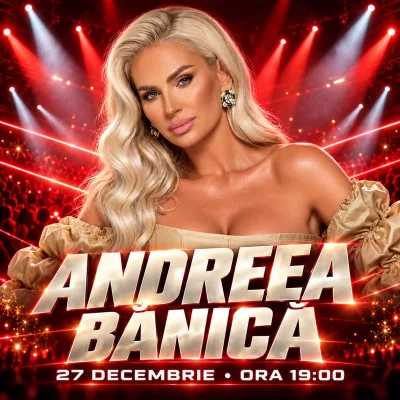 27.12.2026 - INVITAȚIE DE ACCES REVENEALAND • Invitat special: Andreea Bănică- Program 15:00–22:00 • Recital ora 19:00